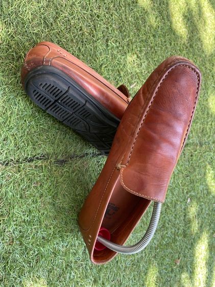 รองเท้าหนังแท้ HEAVY  VC8736 น้ำตาล รูปที่ 8