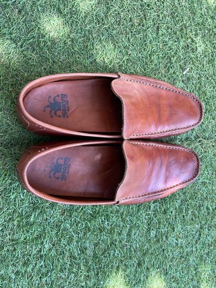 รองเท้าหนังแท้ HEAVY  VC8736 น้ำตาล รูปที่ 5