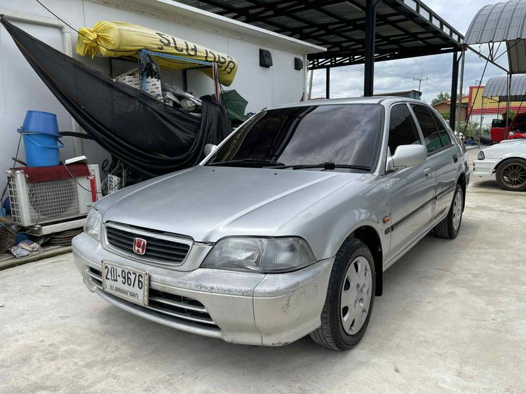 Honda City 1997 1.4 Exi Sedan เบนซิน ไม่ติดแก๊ส เกียร์อัตโนมัติ บรอนซ์เงิน