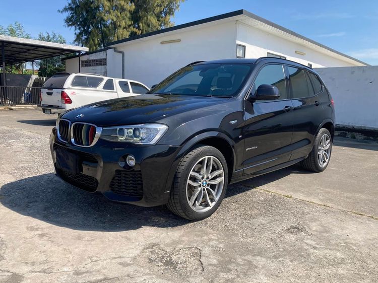 BMW X3 2018 2.0 xDrive20d 4WD Utility-car ดีเซล เกียร์อัตโนมัติ ดำ รูปที่ 3
