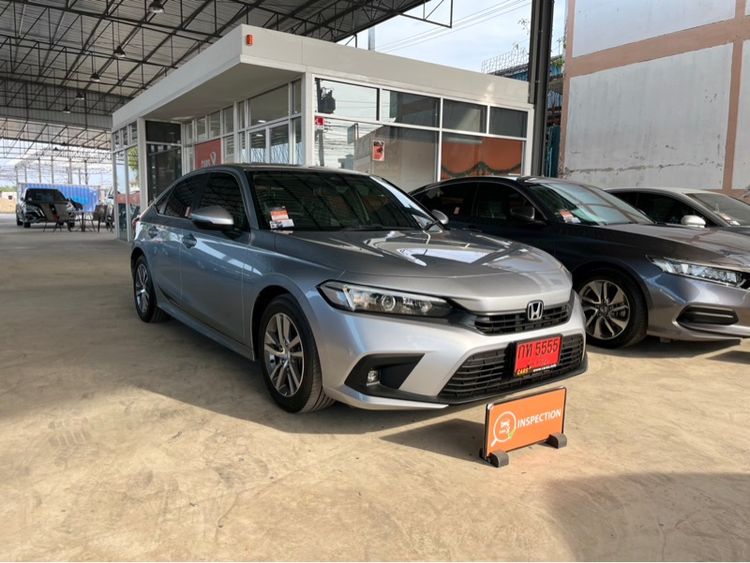 Honda Civic 2022 1.5 EX Sedan เบนซิน ไม่ติดแก๊ส เกียร์อัตโนมัติ เทา รูปที่ 2