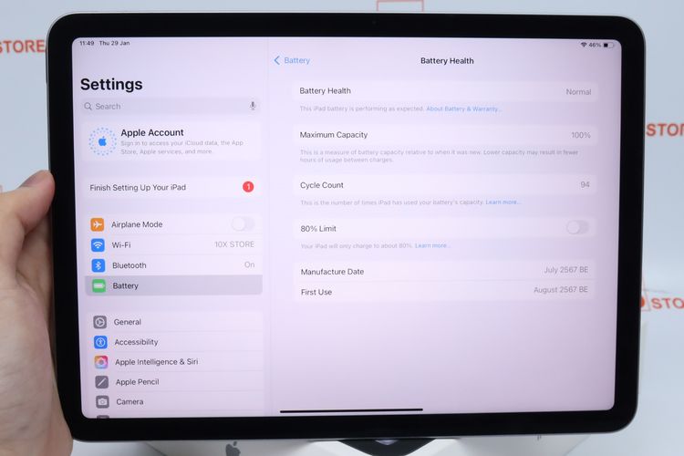 iPad Air M2 11" 128GB WiFi - ID26010310 รูปที่ 12