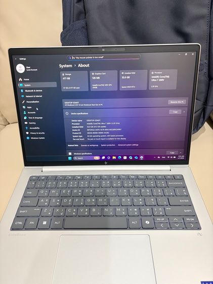 HP EliteBook 8 G1i 14” Next Gen AI PC รูปที่ 2