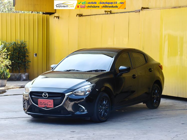 Mazda Mazda 2 2018 1.3 High Connect Sedan เบนซิน ไม่ติดแก๊ส เกียร์อัตโนมัติ ดำ รูปที่ 3