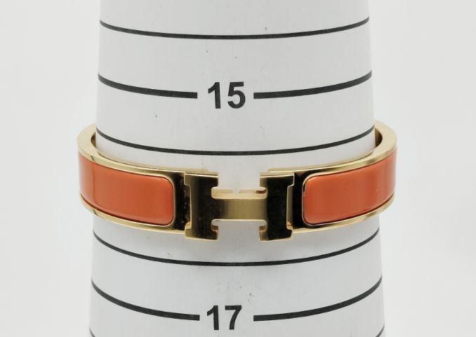 กำไล Hermes Clic H Bracelet รูปที่ 9