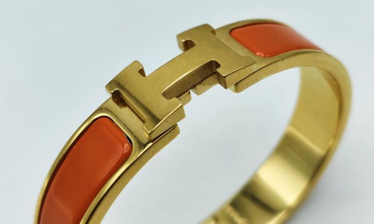 กำไล Hermes Clic H Bracelet รูปที่ 7