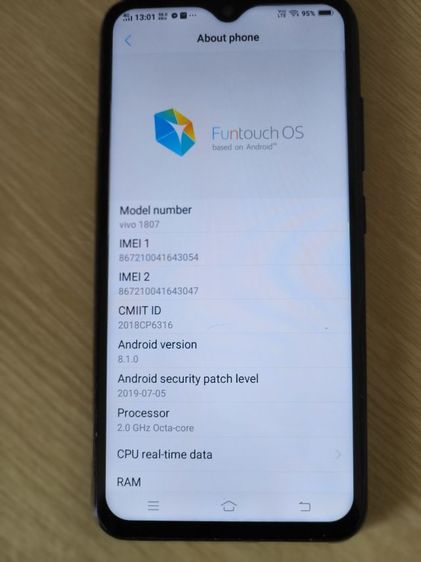 VIVO Y95  รูปที่ 5