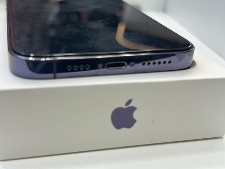 ขายiPhone 14 pro max 256g battery 81  มกล่อง สายเครื่อง สวยไม่มีรอย และเลนส์กล้อง แล้ว ไม่มีตำหนิ กล้องไม่รา ใช้งานปกติ ราคา 19500 บาท  รูปที่ 4