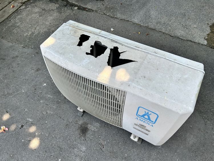  คอยร้อน Amena 14,000BTU รุ่น PC14RSVGE-WX คอมเพลสเซอร์ ใบพัด มอเตอร์ รังผึ้ง สามารถไช้งานได้ปกติ รูปที่ 7