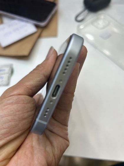 ขาย iPhone 15 128g battery 81 สีฟ้ามีกล่องเครื่อง ไม่มีตำหนิไม่เคยซ่อม ใช้งานปกติ นัดรับกทม ปลายทาง รูปที่ 5