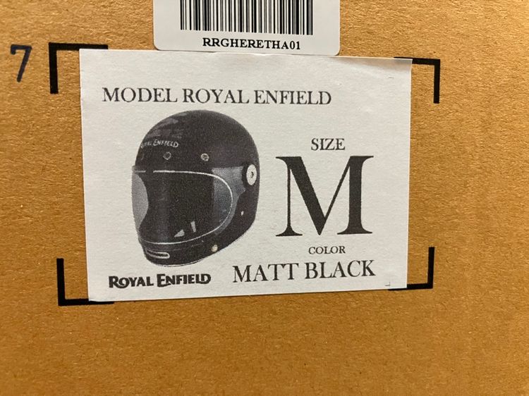 หมวกกันน็อค Royal enfield size M (แท้ศูนย์) ยังไม่เคยใช้งาน รูปที่ 4