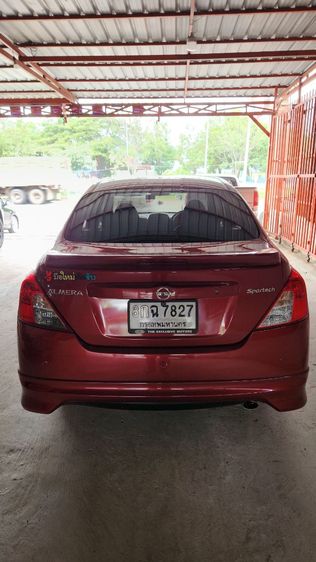 Nissan Almera 2018 1.2 EL Sedan เบนซิน เกียร์อัตโนมัติ แดง รูปที่ 4