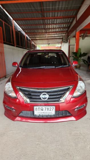 Nissan Almera 2018 1.2 EL Sedan เบนซิน เกียร์อัตโนมัติ แดง รูปที่ 3