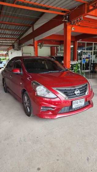 Nissan Almera 2018 1.2 EL Sedan เบนซิน เกียร์อัตโนมัติ แดง รูปที่ 2