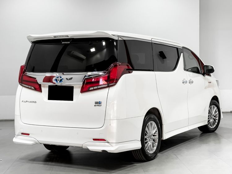 Toyota Alphard 2020 2.4 HV 4WD Utility-car ไฮบริด เกียร์อัตโนมัติ ขาว รูปที่ 3