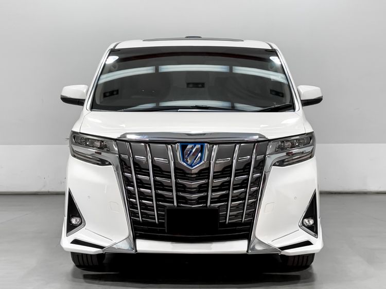Toyota Alphard 2020 2.4 HV 4WD Utility-car ไฮบริด เกียร์อัตโนมัติ ขาว รูปที่ 2