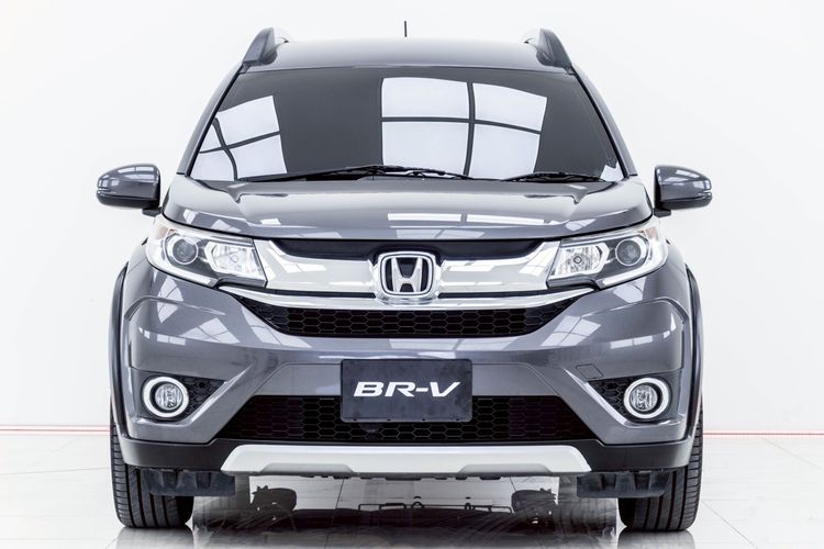 Honda BR-V 2017 1.5 SV Utility-car เบนซิน ไม่ติดแก๊ส เกียร์อัตโนมัติ เทา รูปที่ 4