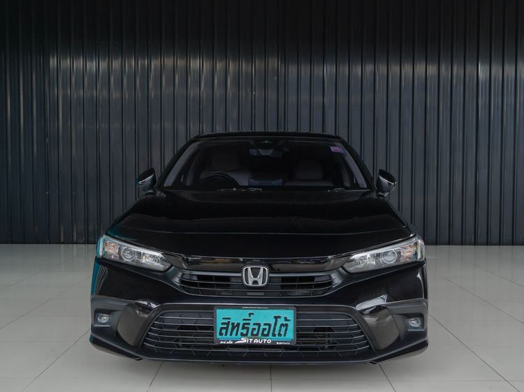Honda Civic 2022 1.5 EL+ Sedan เบนซิน ไม่ติดแก๊ส เกียร์อัตโนมัติ ดำ รูปที่ 2