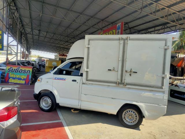 Suzuki Carry 2018 1.6 Pickup เบนซิน ไม่ติดแก๊ส เกียร์ธรรมดา ขาว