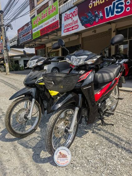 อยู่ตรงข้ามห้างเซ็นทรัลชลบุรี  Honda wave110i สตาทร์มือ รถสภาพดี รับประกันรถ1ปี สดผ่อน รูปที่ 3