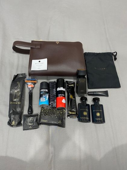 ไม่ระบุเพศ กระเป๋า Amenity kit BVLGARI x Emirates
