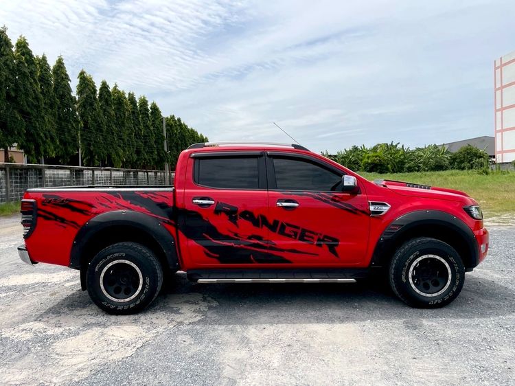 Ford Ranger 2018 2.0 Hi-Rider XLT Pickup ดีเซล ไม่ติดแก๊ส เกียร์ธรรมดา แดง รูปที่ 4