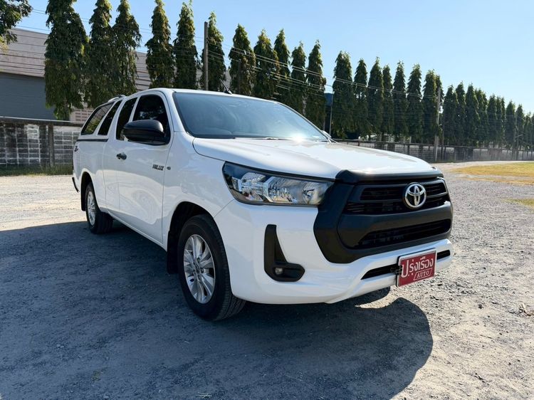 Toyota Hilux Revo 2020 Smart Cab 2.4 Mid Z Edition Pickup ดีเซล ไม่ติดแก๊ส เกียร์อัตโนมัติ ขาว รูปที่ 3