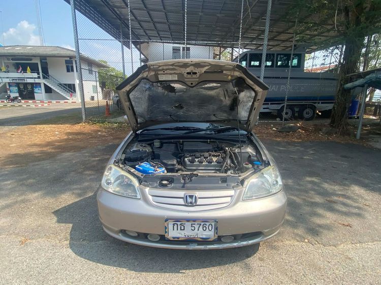 รถ Honda Civic 1.7 EXi สี บรอนซ์ทอง