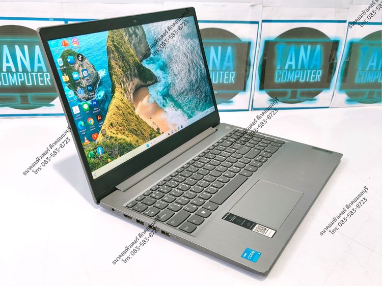 โน๊ตบุคทำงานมือสอง Lenovo Intel I3-1115G4 Ram8GB SSD256 รูปที่ 3