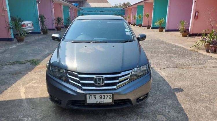 รถ Honda City 1.5 V CNG สี ดำ