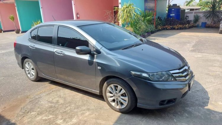 Honda City 2015 1.5 V CNG Sedan ไฮบริด NGV เกียร์อัตโนมัติ ดำ รูปที่ 3