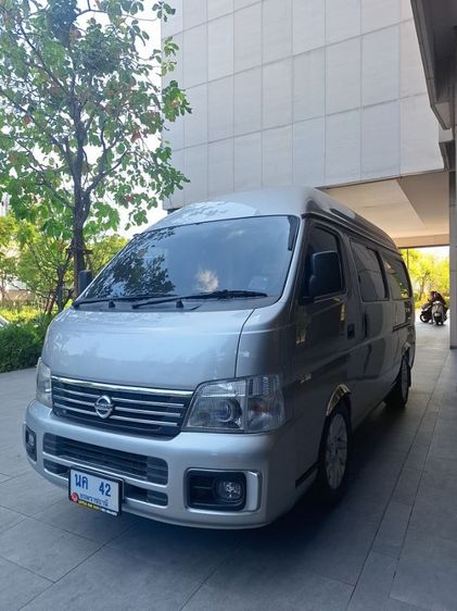 Nissan Urvan 2005 3.0 VX ZDi Van ดีเซล ไม่ติดแก๊ส เกียร์ธรรมดา เทา รูปที่ 3