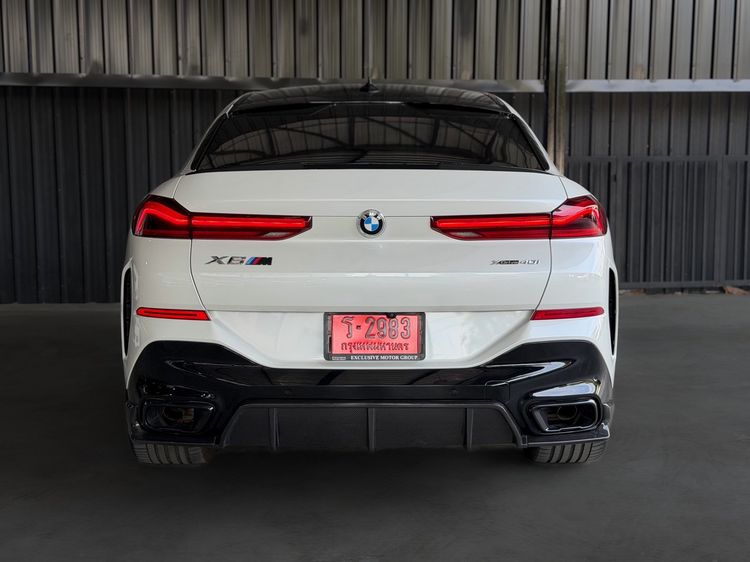 BMW X6 2023 3.0 xDrive40i M Sport Utility-car เบนซิน ไม่ติดแก๊ส เกียร์อัตโนมัติ ขาว รูปที่ 4