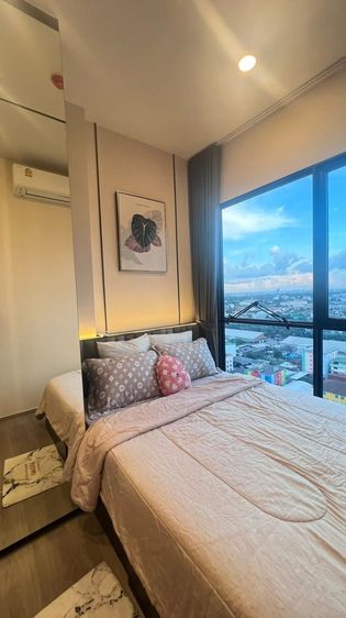 มีบางส่วน ขายคอนโด Origin Plug  Play รามอินทราชั้น 12A ทำเลดี เดินทางสะดวก ใกล้ BTS รามอินทรา  รูปที่ 2