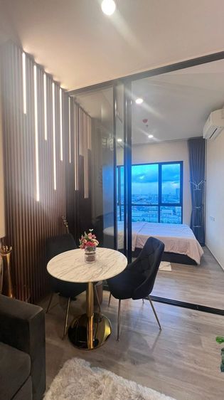 มีบางส่วน ขายคอนโด Origin Plug  Play รามอินทราชั้น 12A ทำเลดี เดินทางสะดวก ใกล้ BTS รามอินทรา  รูปที่ 4