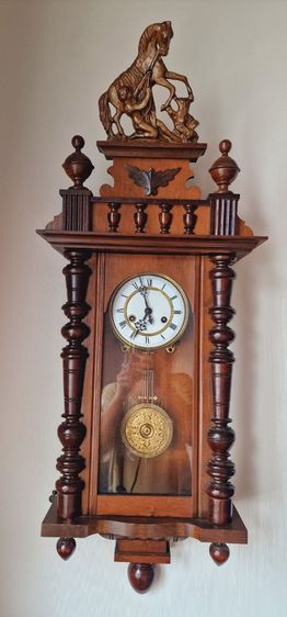 นาฬิกาแขวนฝนังเยอรมันโบราณ รูปที่ 2