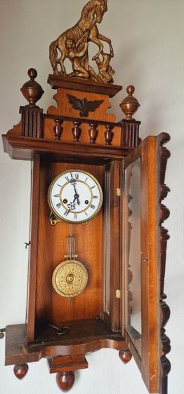 นาฬิกาแขวนฝนังเยอรมันโบราณ รูปที่ 3