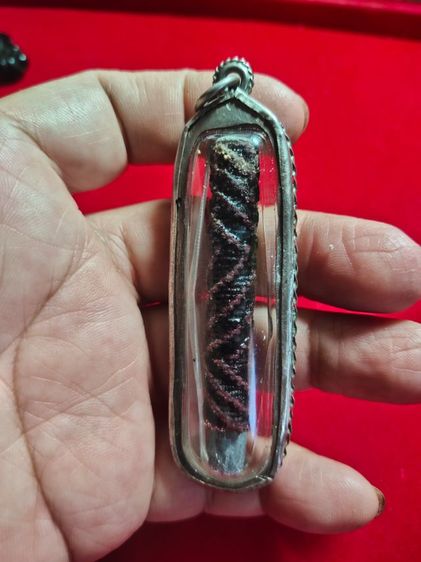 ตะกรุดหลวงปู่บุญวัดกลางบางแก้ว เนื้อตะกั่วน้ำนม มีจาร  รูปที่ 2