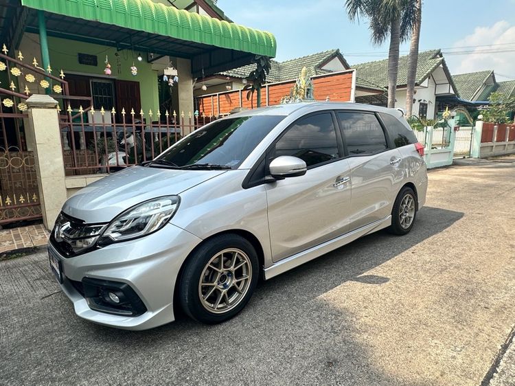 Honda Mobilio 2014 1.5 RS Utility-car เบนซิน ไม่ติดแก๊ส เกียร์อัตโนมัติ บรอนซ์เงิน รูปที่ 3