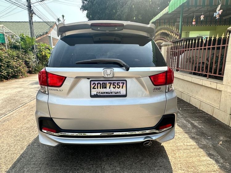 Honda Mobilio 2014 1.5 RS Utility-car เบนซิน ไม่ติดแก๊ส เกียร์อัตโนมัติ บรอนซ์เงิน รูปที่ 4