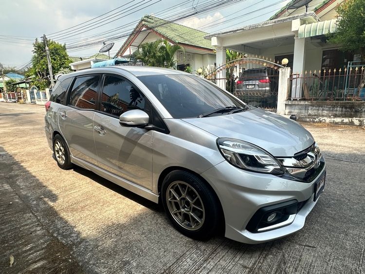 Honda Mobilio 2014 1.5 RS Utility-car เบนซิน ไม่ติดแก๊ส เกียร์อัตโนมัติ บรอนซ์เงิน รูปที่ 2