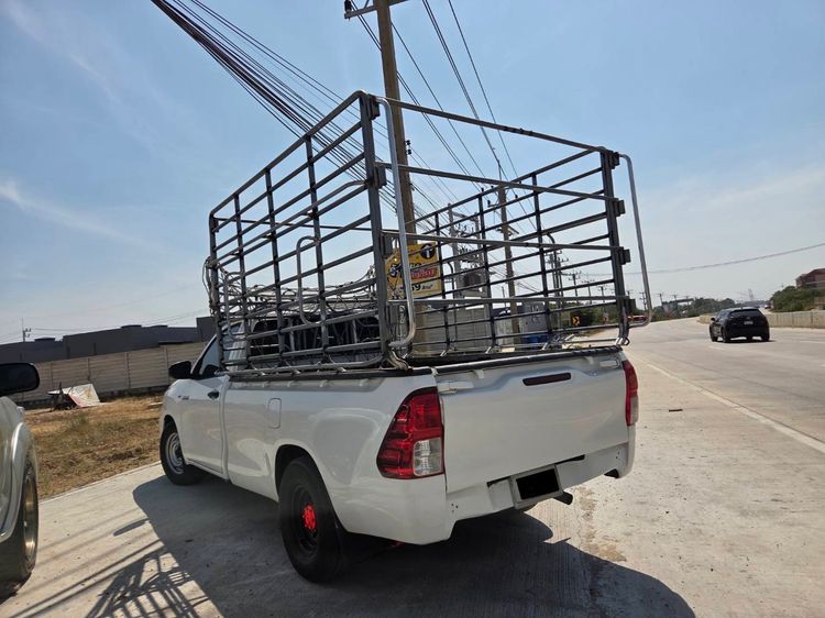 Toyota Hilux Revo 2018 2.4 J Plus Pickup ดีเซล ไม่ติดแก๊ส เกียร์ธรรมดา ขาว รูปที่ 4