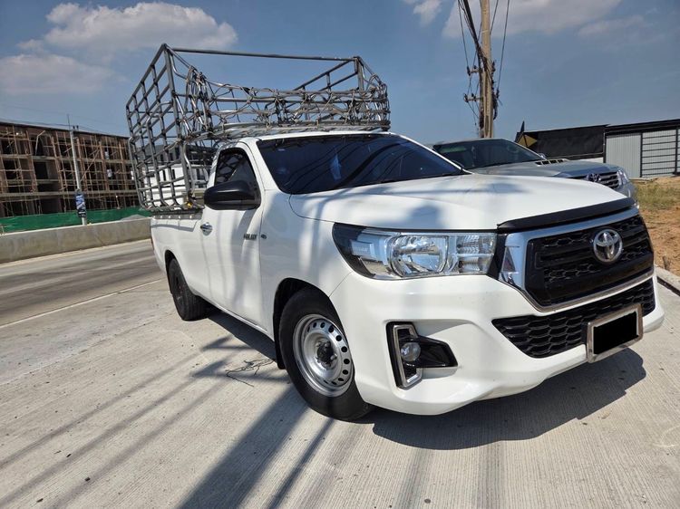 Toyota Hilux Revo 2018 2.4 J Plus Pickup ดีเซล ไม่ติดแก๊ส เกียร์ธรรมดา ขาว รูปที่ 2