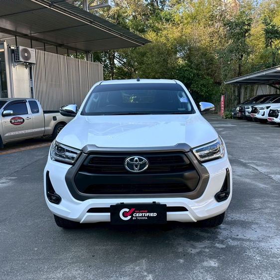 Toyota Hilux Revo 2020 Smart Cab 2.4 Mid 4WD Pickup ดีเซล ไม่ติดแก๊ส เกียร์ธรรมดา ขาว รูปที่ 2