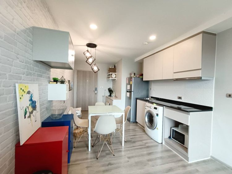 มีบางส่วน ขายคอนโด แอทติจูด แบริ่ง 14 ห้องมุม 2 ห้องนอน ตกแต่งครบ พร้อมเข้าอยู่ ทำเลดี ใกล้ BTS แบริ่งเพียง 600 ม. รูปที่ 3