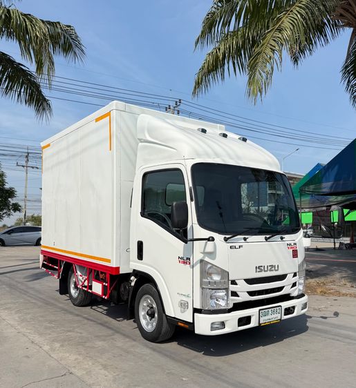 รถ ISUZU NLR 130 แรง ปี 2565  รถห้างแท้  (4 ล้อไม่ติดเวลา) รุ่นใหม่ ไมล์น้อย  ตู้แห้ง  ยาว 3.20 ม.   รูปที่ 2