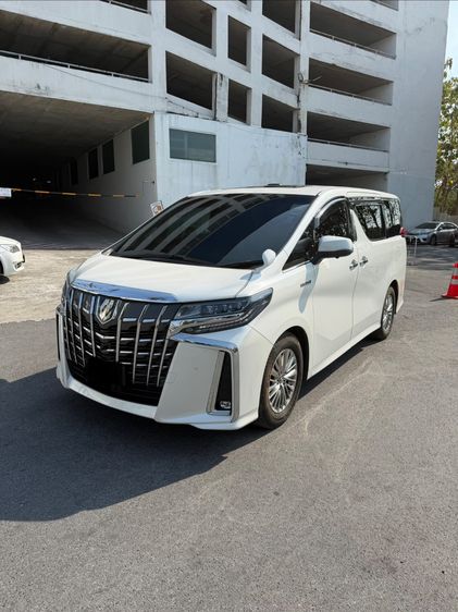 รถ Toyota Alphard 2.5 HV SR C-Package 4WD สี ขาว