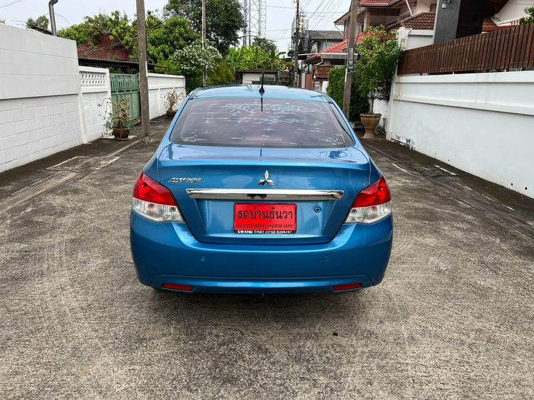 Mitsubishi Attrage 2013 1.2 GLS Limited Sedan เบนซิน เกียร์อัตโนมัติ ฟ้า รูปที่ 4