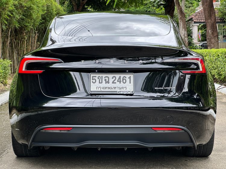 Tesla Model-3 2024 Long Range 4WD Sedan ไฟฟ้า ไม่ติดแก๊ส เกียร์อัตโนมัติ ดำ รูปที่ 4