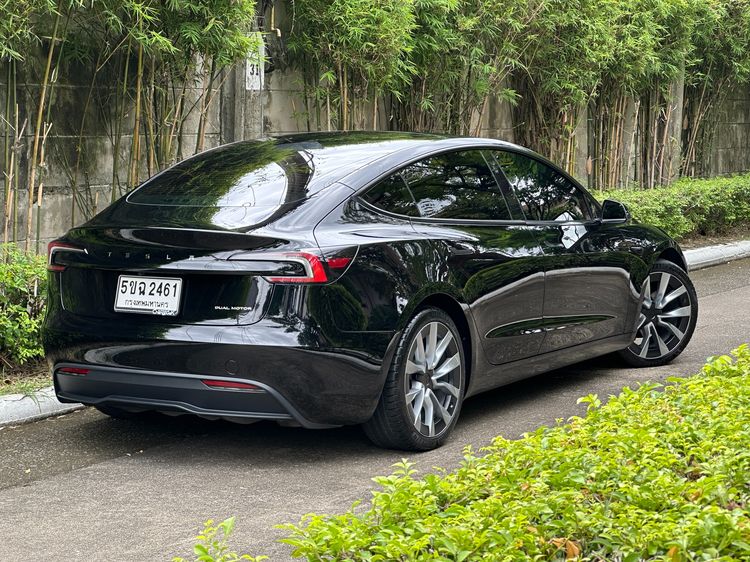 Tesla Model-3 2024 Long Range 4WD Sedan ไฟฟ้า ไม่ติดแก๊ส เกียร์อัตโนมัติ ดำ รูปที่ 2